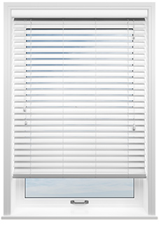 Ecowood, Frost White Satin - Venetian Blind